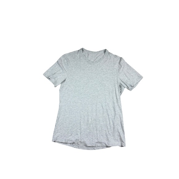 Lululemon Other - Lululemon Mens V-Neck Short Sleeve Gray Performance Training Tee Shirt Small